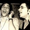 Vocalista (enato) , em grava��o com o vocalista do Biquini Cavad�o (Bruno)