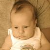 Andr� com seu filho Lorenzo