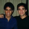 Os meninos quando mais jovens