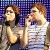 Cantando em um de seus show's