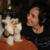 Isa e sua cadelinha
