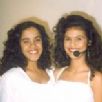 Cassiane e Aline Barros novinhas