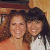 Celina Borges e a cantora gospel Fernanda Brum