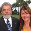 Shirley Carvalhaes e o presidente Lula