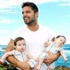 Ricky e seus filhos