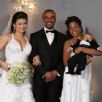 Alexandre Pires & Sara Lemos ,Ana Caroline, a filha mais velha do cantor com Artur no colo com 4 meses