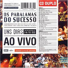 Uns Dias: Ao Vivo