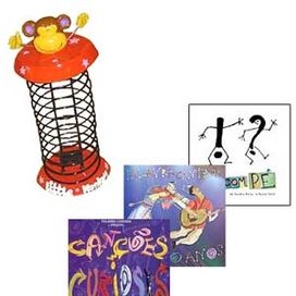 Canções Curiosas + Porta Cd's Macaquinho