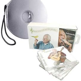 Rolando Boldrin + Porta CDs Lata